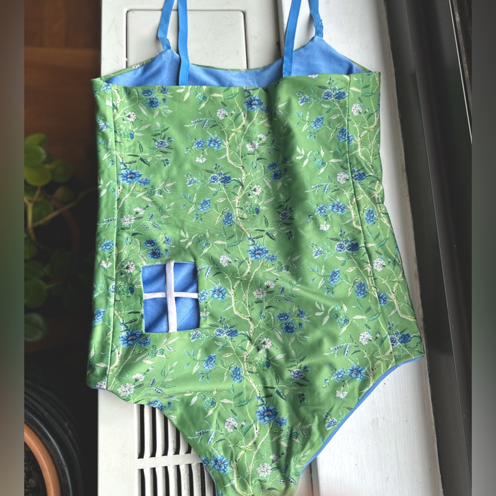 Sam Pleet reversible cutout one piece